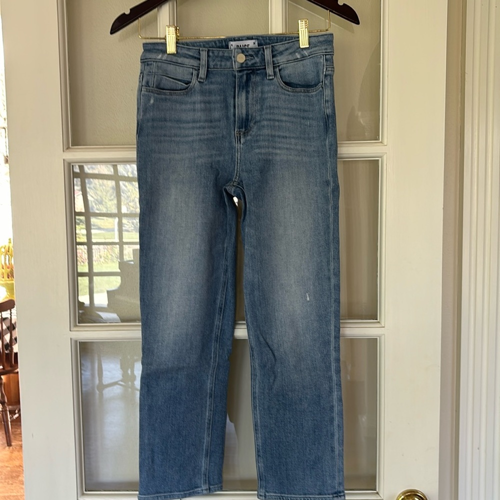 Paige straight leg jeans